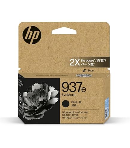 Amazon.co.jp: HP 937 CMYK オリジナルインクカートリッジ 4パック 937